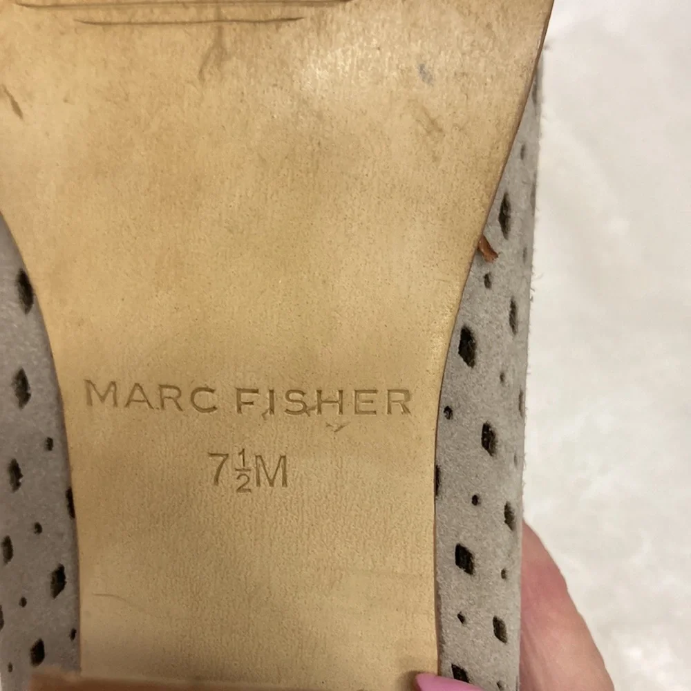 Marc Fisher Suede Booties Size 7.5 M